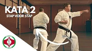Kyokushin Karate 🥋🇳🇱 - 2e KATA met Uitleg (Taikyoku Sono Ni)