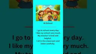 A school ||  learning English with a school #english  #shortvideo  #school