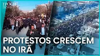 Ir&atilde; enfrenta 11 dias de protestos intensos e repress&atilde;o violenta