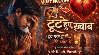 टूटे हुए ख़्वाब 💔 | Sad Breakup Song 2026 | Emotional Love Story Song |AkhileshPandey | Trending Hit