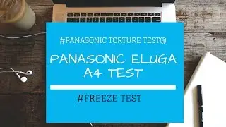 #FREEZEING TEST PANASONIC ELUGA A4 MIRACLE!!!