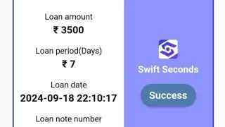 Swift Seconds Loan App 1400/rollover fraud,Kcpl Loan,Titan Loan,Believe Commodities Auto Credit