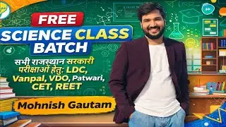 Science Ka Complete Roadmap 💥 | CET, REET, LDC, Patwari | Free Science Course (Hindi+English)