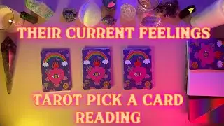 ♥️THEIR CURRENT FEELINGS ABOUT YOU♥️ TIMELESS TAROT PICK A CARD LOVE READING💘