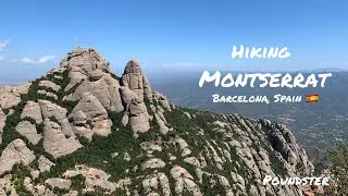 Montserrat hiking || Sant Magalena || Barcelona || Spain || 4K || PoundSter