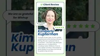 Client Review: Kimberly Kupferman, Blockchain Coinvestorsl #wishup  #clientreviews
