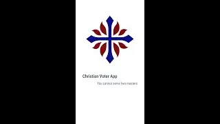 Christian Voter App - Kickstarter video
