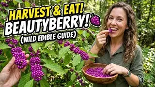 Survival food of South Georgia and Florida. Beauty Berry.