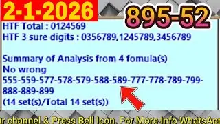 Thailand Lottery 3UP Single Digit with Sets and Total Full and Final Tips Thai Lottery 3UP 2-1-3036