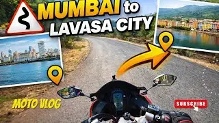 Mumbai to Lavasa City Vlog/ Bike Ride With Boys/ Ultimate Fun Ride/ Minor Accident of Our 2 friends