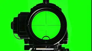 PUBG Scope Green Screen (no sound)