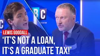 Lewis Goodall takes on Government over student loan system | LBC Debate