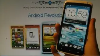 HTC One X Android Revolution HD 1.2.3 ROM How To install & First Look