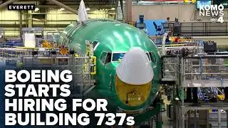Boeing starts hiring for delayed 737 line in Everett, the city welcomes economic impacts