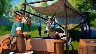 3D Scene with motion capture animation for 3D exam autumn 2025