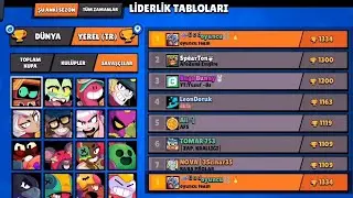 BRAWL STARS RT KARAKTERİ İLE TÜRKİYE DE 1 Cİ OLMAK 🇹🇷🏆🔥