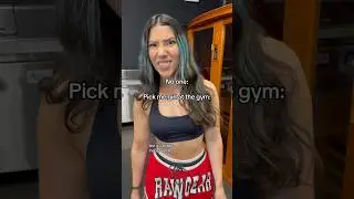 The pick me girl at the gym👀