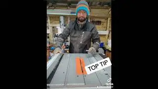 Evolution fury S table saw upgrade tip/hack for more accurate cuts.