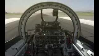 DCS: F-86 Sabre Start-up and Ground Bombing (Automatic Release).