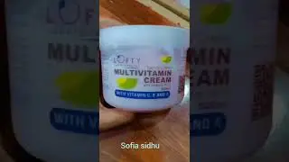 lofti ky ki multivitamin crem #shorts