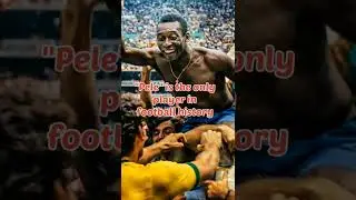 Pele is the only football player with three world cup trophies🏆🏆🏆#shorts#fifaworldcup #pele#legend