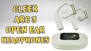 Cleer ARC 3 Open Ear Headphones - Dolby Audio, Snapdragon Sound True Wireless Earbuds, 50Hr Battery