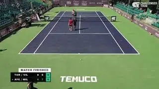 Benjamin Torrealba (CHI) / Nicolas Villalon(CHI) Vs Alafia Ayeni (USA) / Daniel Milavsky(USA)