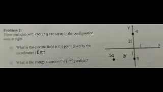 2.Problem-solution (set1): Electric field and energy of discrete charges, Very fundamental technique