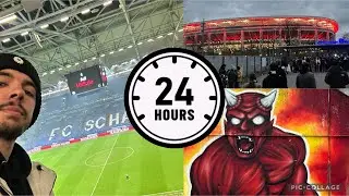 I VISITED 3 GERMAN FOOTBALL GROUNDS IN 24 HOURS | SCHALKE, KASIERSLAUTERN & EINTRACHT FRANKFURT