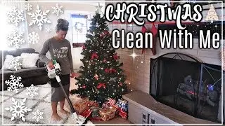 CHRISTMAS ALL DAY CLEAN WITH ME🎄 | ULTIMATE CLEANING MOTIVATION | CHRISTMAS MUSIC