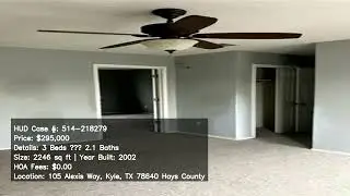 514 218279 105 Alexis Way Kyle TX 78640 Hays County