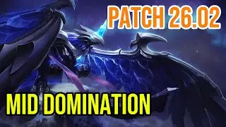 2,022 LP Anivia Mid Full Gameplay | Challenger | Patch 26.02