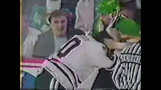 Basil McRae vs Al Secord Round 3