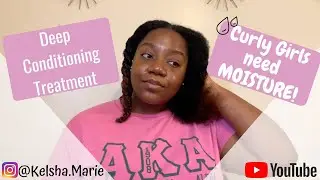 Texture ID Deep Conditioning Masque | My Deep Conditioning Routine on Low Porosity Natural Hair