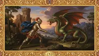 The Ancientness Painting Room in Europe Live Style | 8K Ultra Realism Art | 5 Hours Gallery Frames