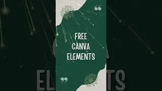 Get Creative with Canva | Free Keywords Element for Awesome Designs