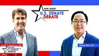 Andy Kim (D) vs Curtis Bashaw (R): New Jersey US Senate Debate  2024