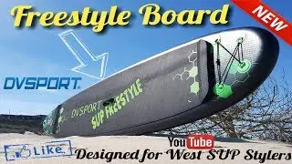 SUP FREESTYLE - UNBOXING - Worlds First Board SUP FREESTYLE (DVSPORT Exclusive Edition)
