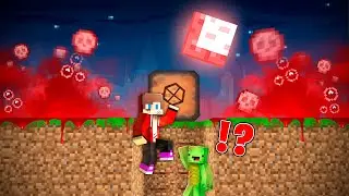 BLOOD POISON vs Doomsday Bunker in Minecraft - Maizen JJ and Mikey