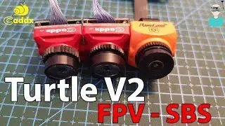 Caddx Turtle V2 Vs. V1 Vs. Runcam Split Mini 2 - FPV SBS