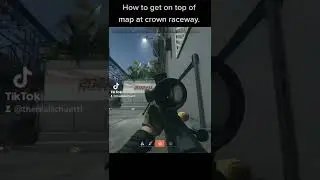MW2 TOP OF MAP CROWN RACEWAY #callofduty #modernwarfare #modernwarfare2 #warzone