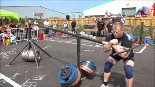 Britains strongest man 105KG 2013 - Ben Kelsey, champion.