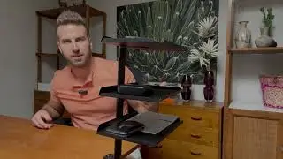3 Tier Clamp-On Desk Shelf Organizer with Adjustable Metal Storage Tray Headphone Stand Desktop
