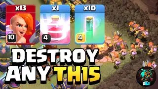 TH15 Super Valkyrie Attack Strategy !! Best Th15 RC Charge Attack Strategy Clash of Clans