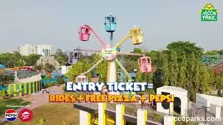 Entry Ticket = Rides + Free Pizza & Pepsi | Nicco Park | Kolkata