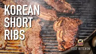 Grilled Marinated Korean-Style Short Ribs