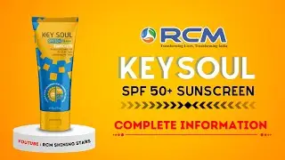 RCM Keysoul Sunscreen SPF 50 + Benefits in Hindi || Best Sunscreen for Sunburn and All Skin Types