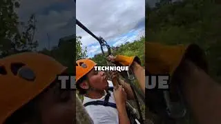 Он застрял на канатной дороге и запаниковал 😂