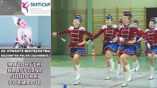 MAŻORETKI KLASYCZNE JUNIORKI FORMACJE - MAŻORETKI TARNOWO PODGÓRNE - SMTiChP / Góra 2024 | PL - G291