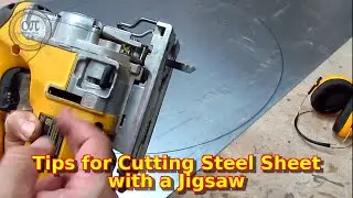 How to Cut Steel Sheet with a Jigsaw - Tips and Safety